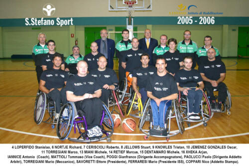 squadra 2005-2006